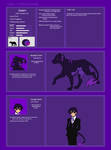 Salem the Fluorite Shifter ref by SqueakyWolff