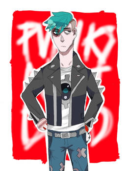 Punk Guy Wants To Battle