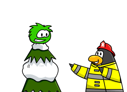 Firefighter Penguin