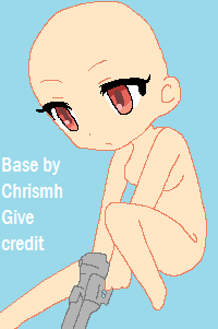 pic Holding Gun Drawing Base chibi with gun base by chrismh on