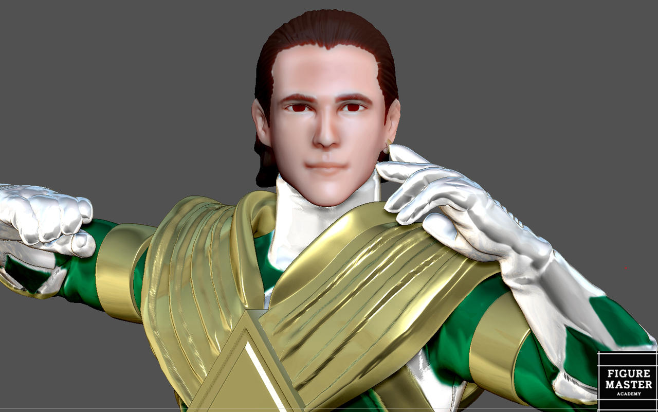GREEN RANGER MIGHTY MORPHIN POWER RANGERS 3D MODEL by ...