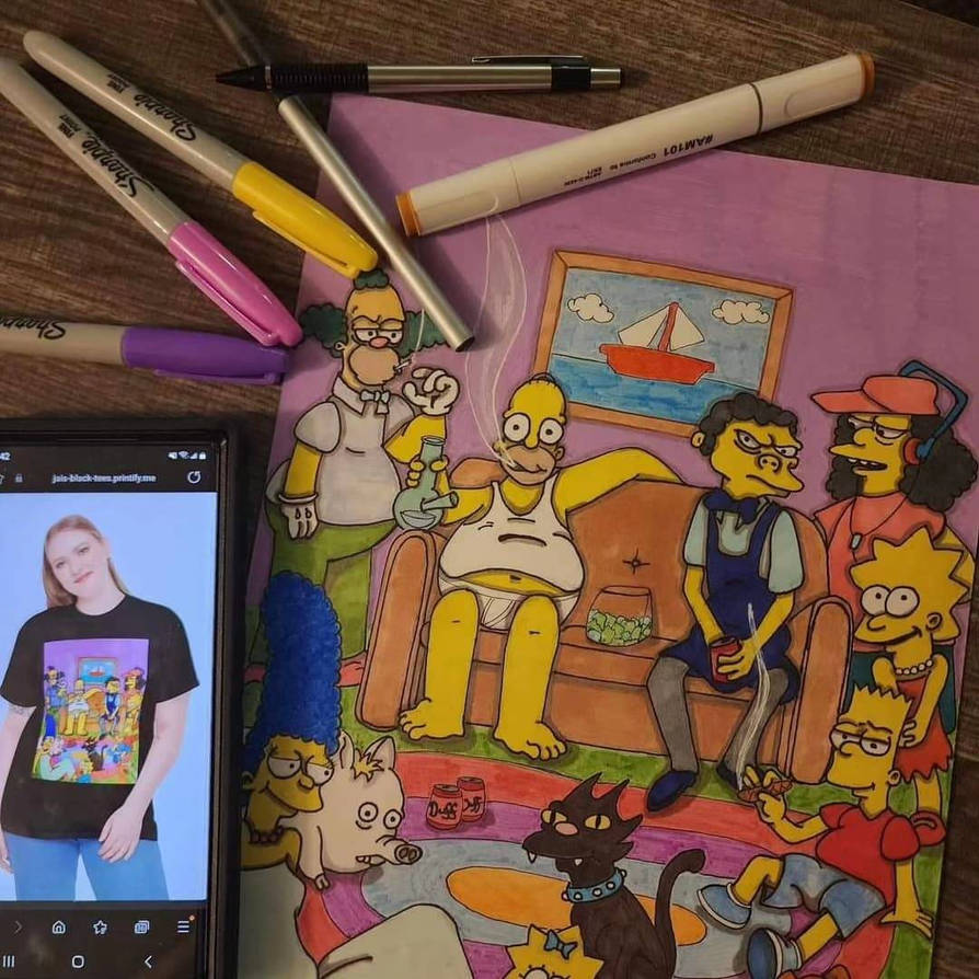Sam Simpsons Deviantart SIMPSONS by Jai518 on DeviantArt
