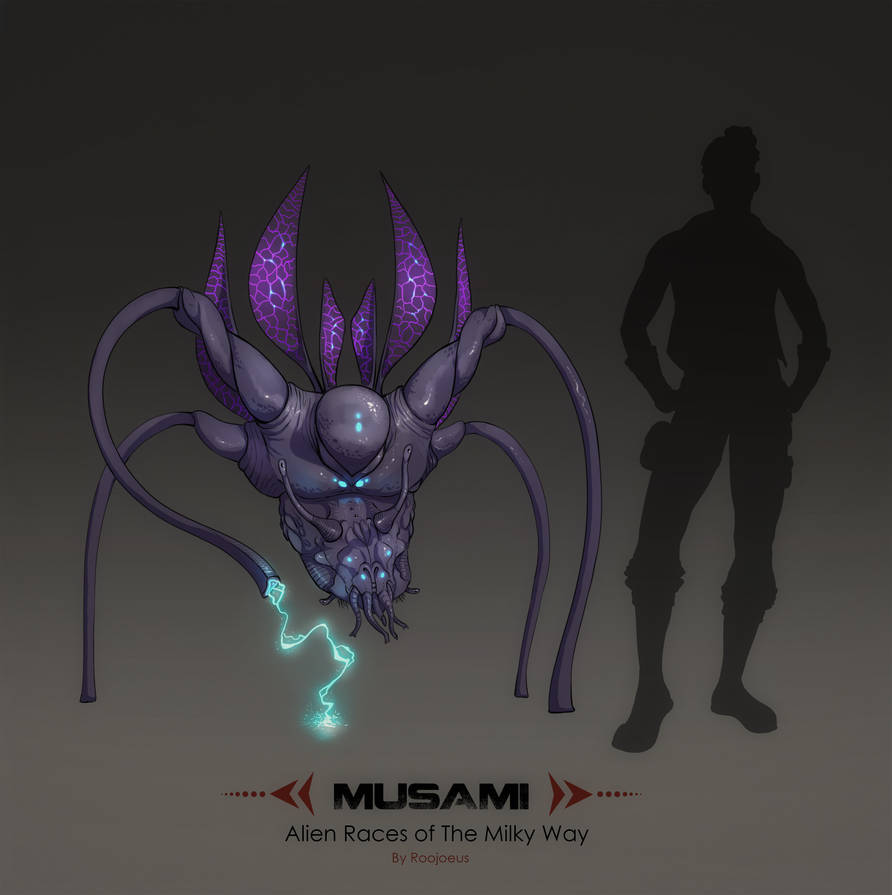 MUSAMI - Alien Races Redesign by Roojoeus on DeviantArt