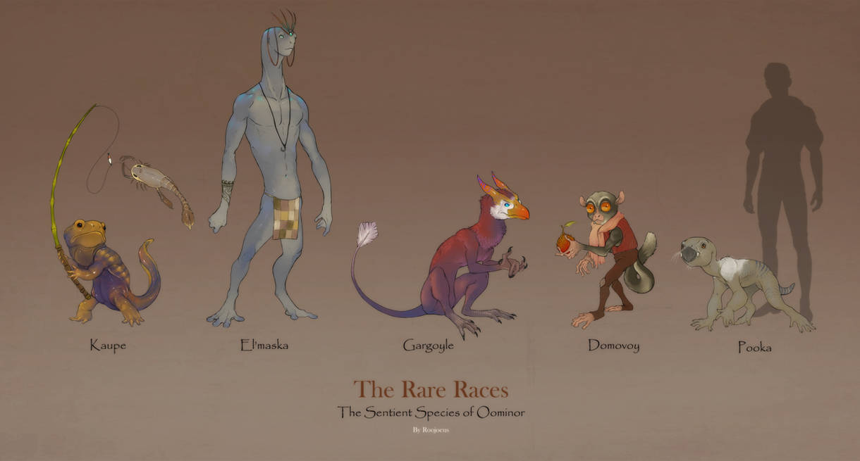 Fantasy Race: The Rare Ones by Roojoeus on DeviantArt