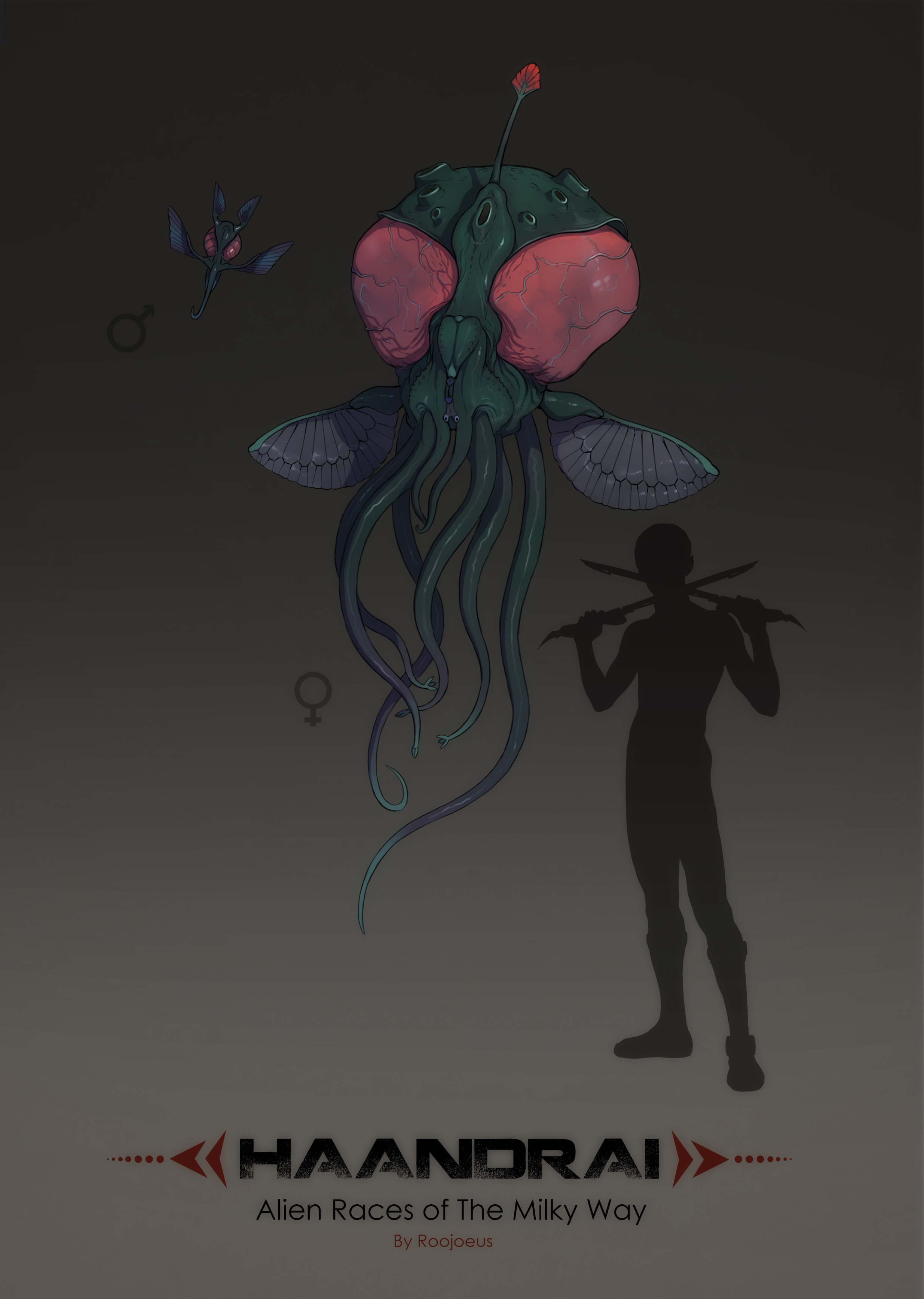 Alien Race - HAANDRAI by Roojoeus on DeviantArt