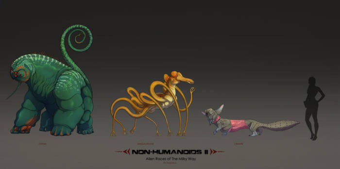 Alien Races - Non-Humanoids VOL II