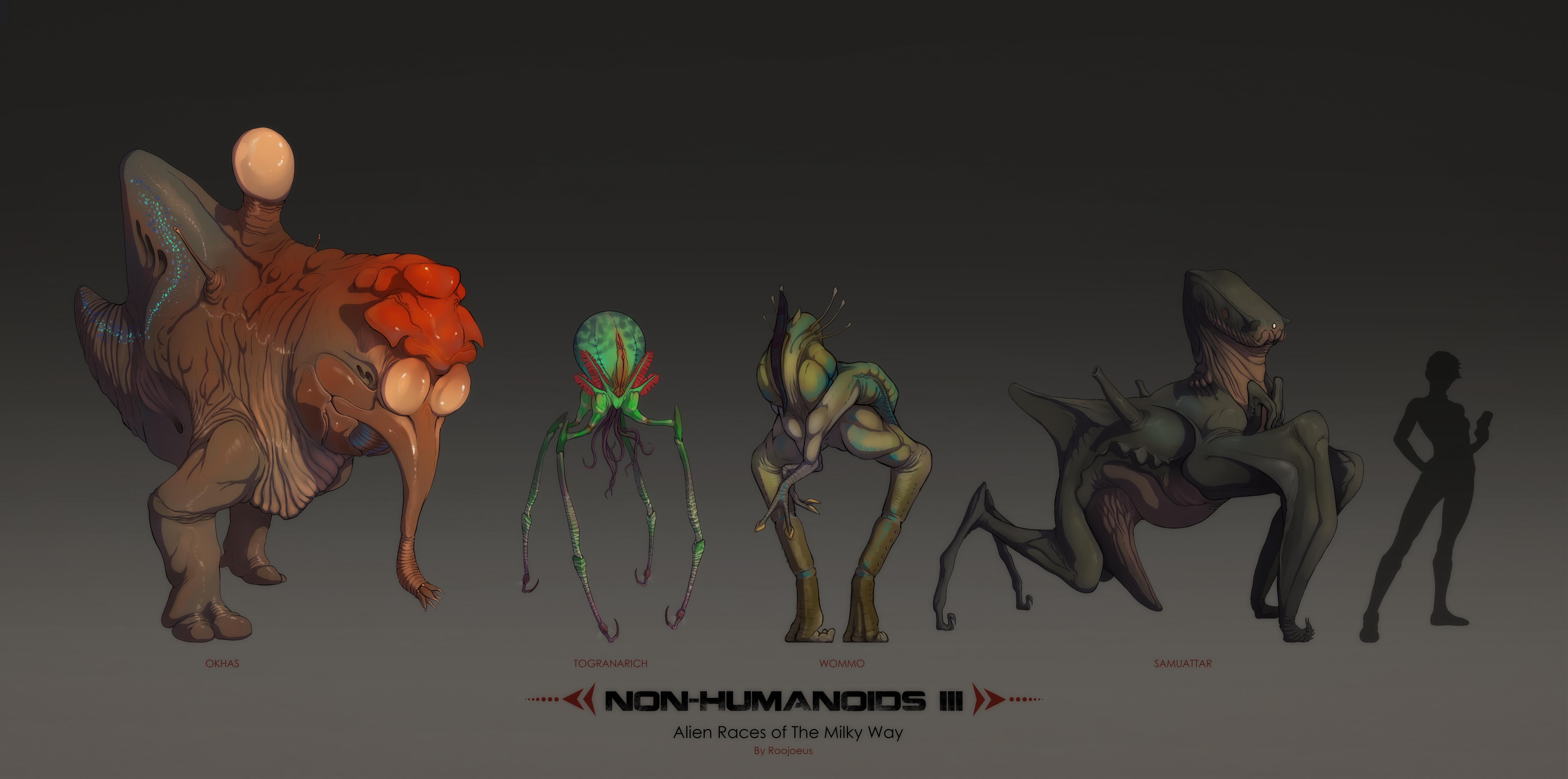 Monster Races Alien Alien Races - Non-Humanoids VOL III by Roojoeus on DeviantArt