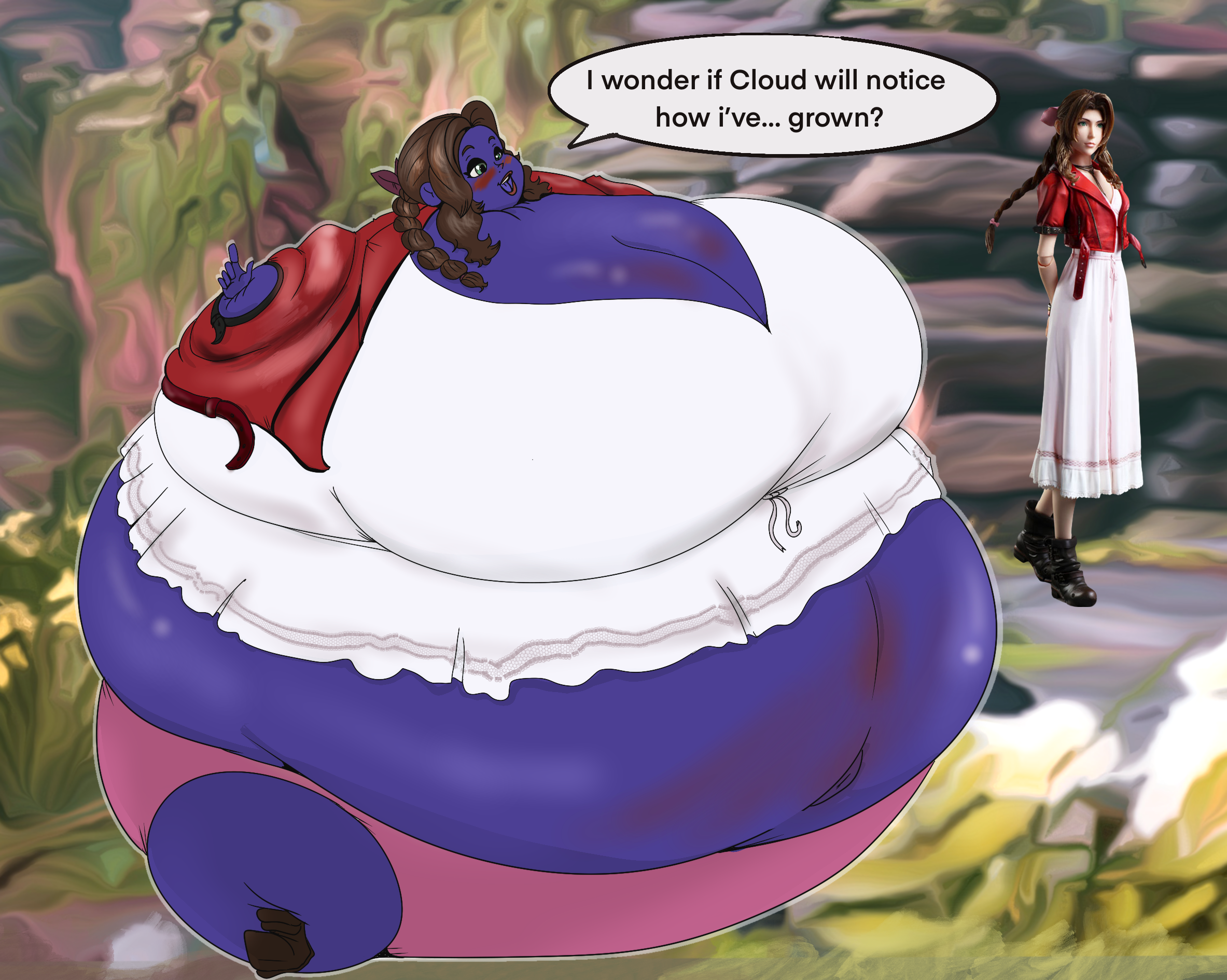 Aether Berry Berry Aerith by Frankie-Loompah on DeviantArt