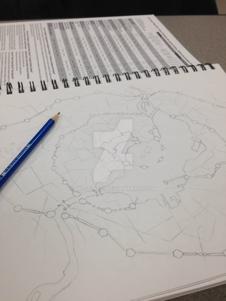Mapbook Deviantart Sketchbook Map Series 1 by Mosflow on DeviantArt