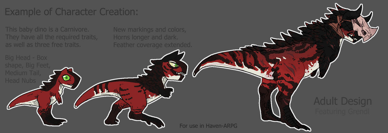 Character Creation Example: Grendl by Nodenn on DeviantArt