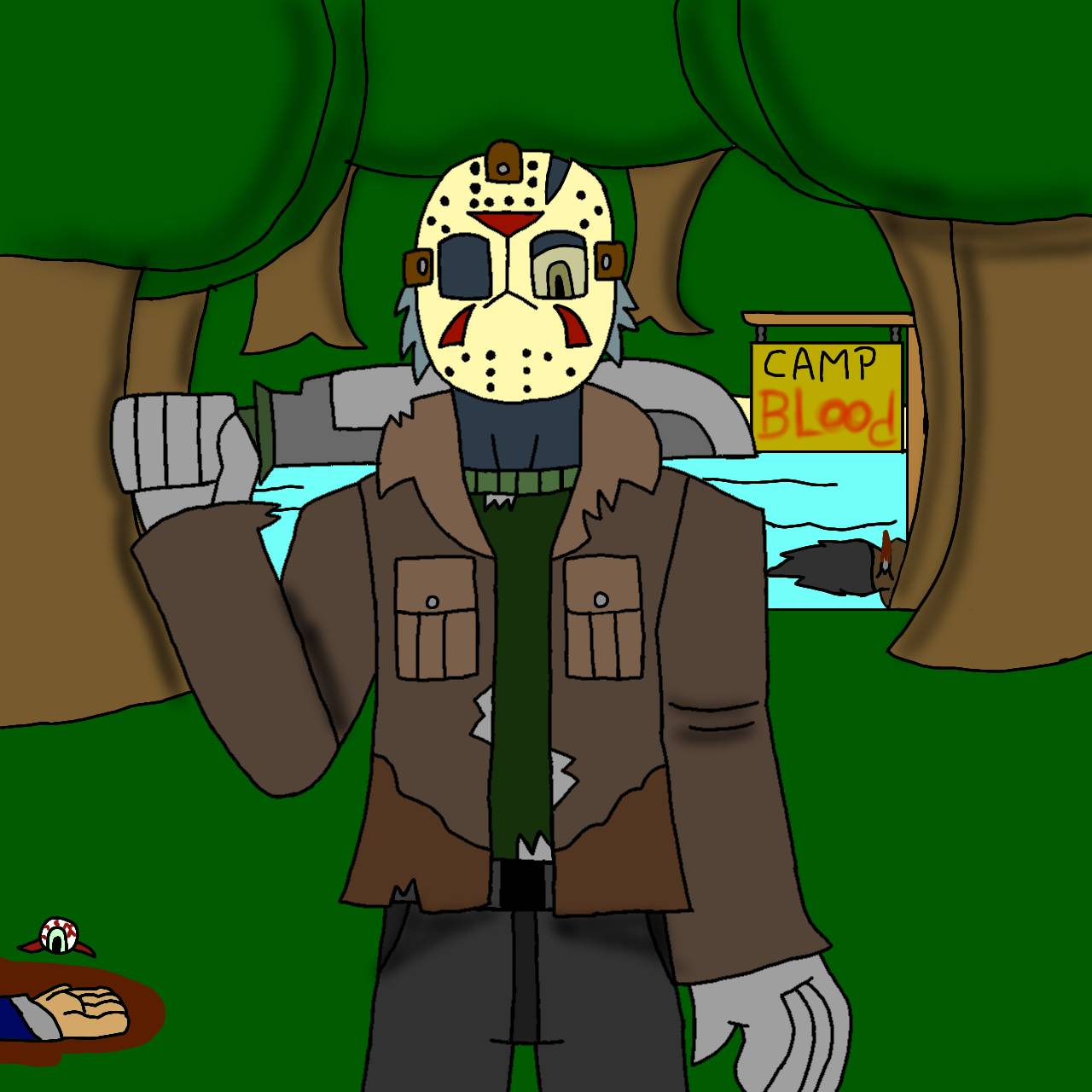 Jason Voorhees by DerekTahki on DeviantArt