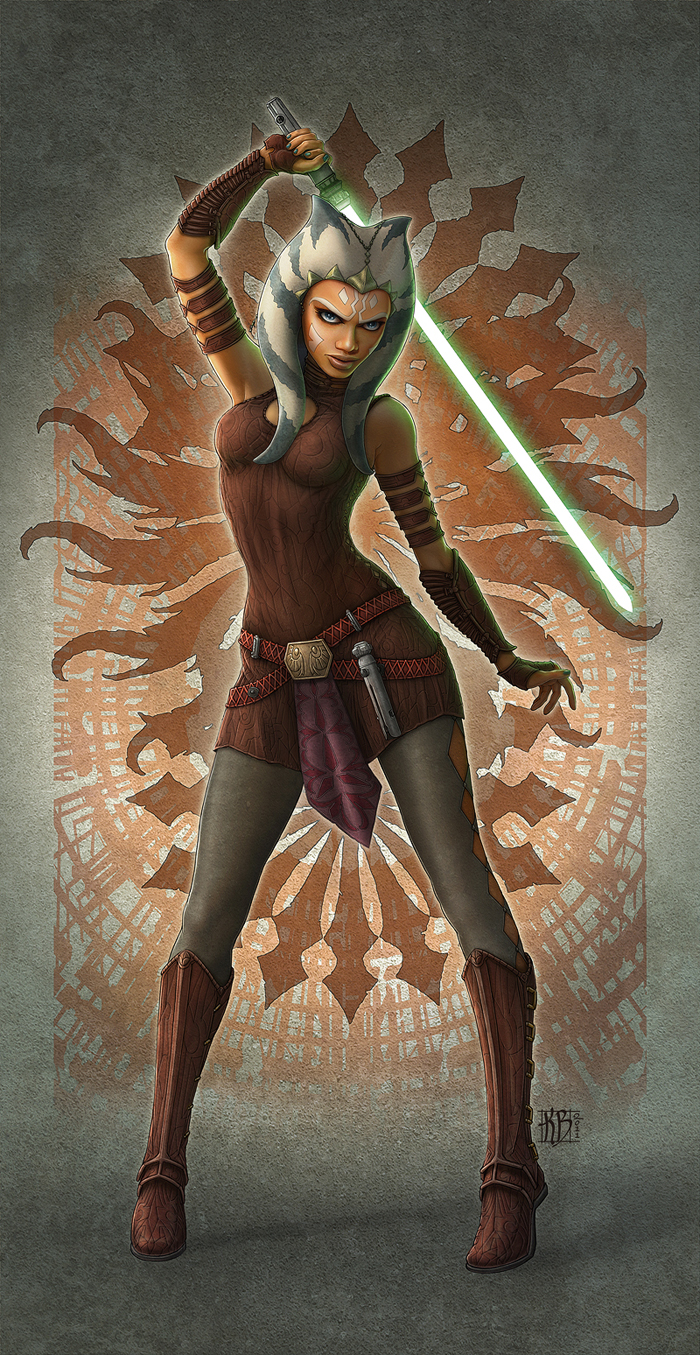 Behandle glide chokolade Ahsoka Tano Fan Art by kerembeyit on DeviantArt