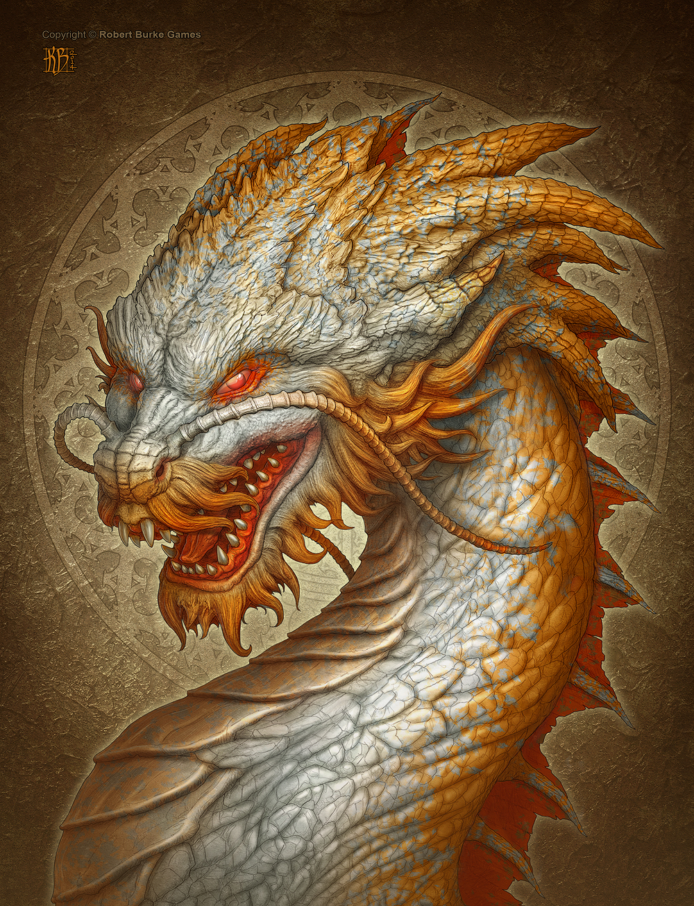 Oriental Dragon by kerembeyit