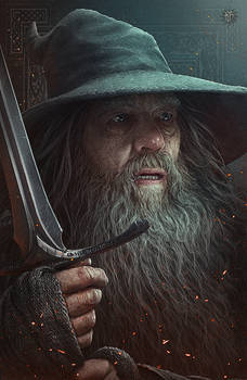 Hobbit Fanart - Gandalf the Gray