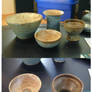 Bowls, Vase, and Cup