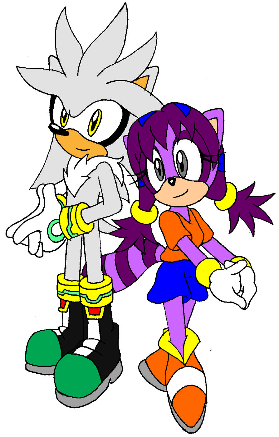 Silver Rhyme Silver and Rime by Sonicguru on DeviantArt