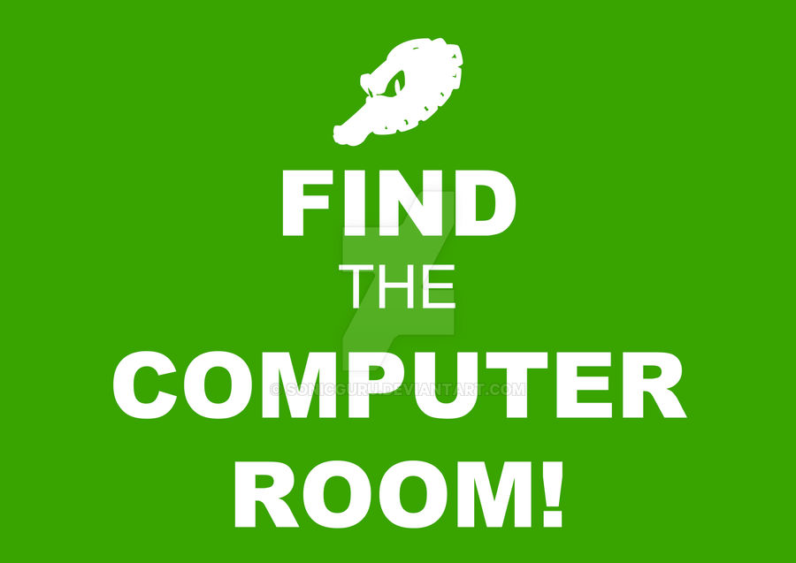 Find The Computer Room By Sonicguru On Deviantart