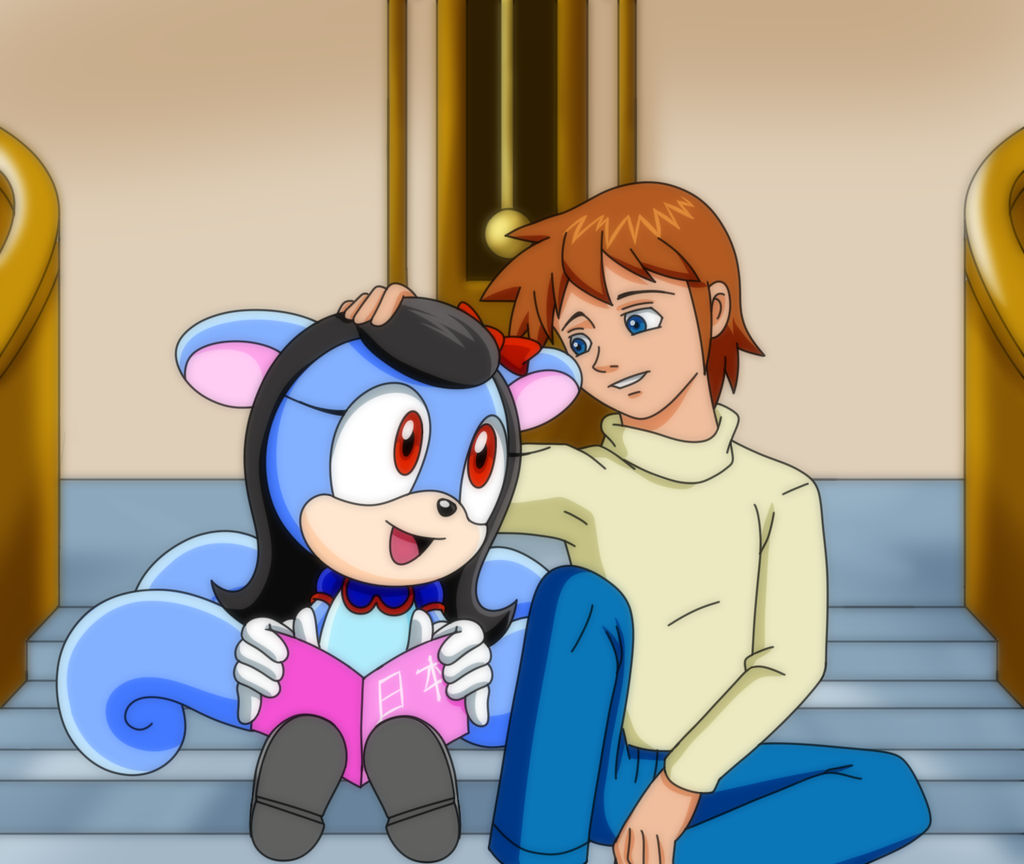 Kida and Chris - Sonic X by Sonicguru