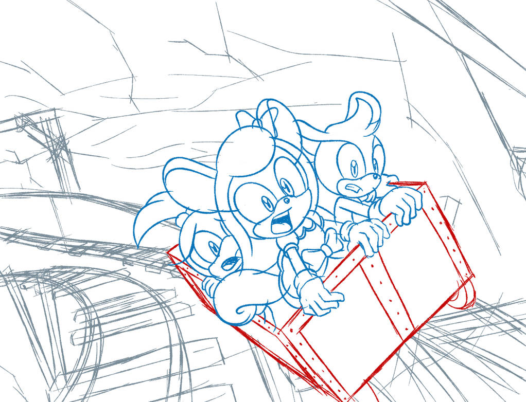 Mine Cart Ride by Sonicguru on DeviantArt