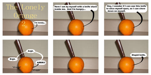 The Lonely Orange 2