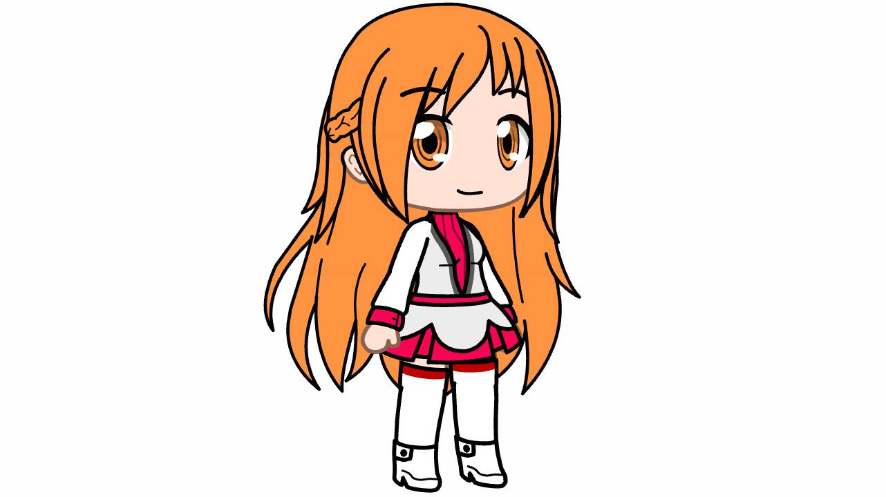 Asuna from Sword Art Online in Gacha Club by Angelo2012 on DeviantArt