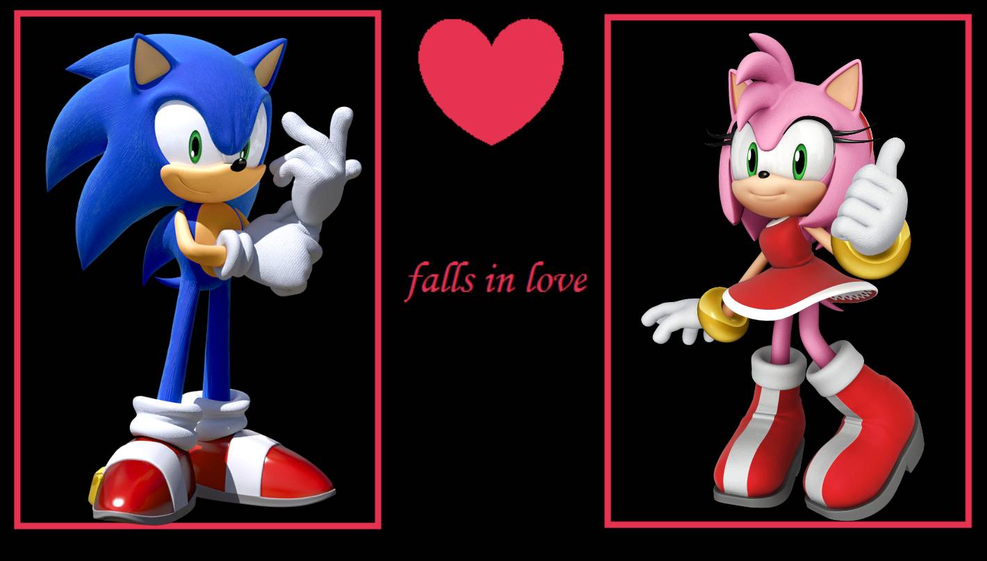 Sonic & Amy in Love Picture #130391861