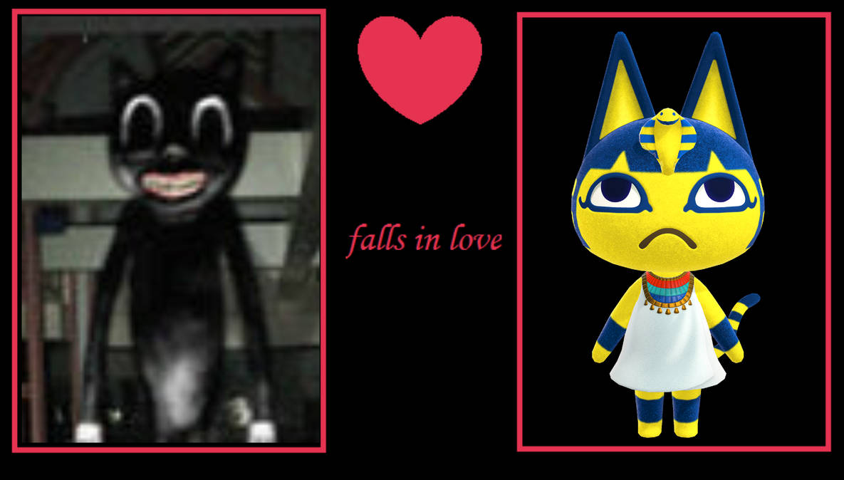 Cartoon Cat Falls in Love with Ankha by Angelo2012 on DeviantArt
