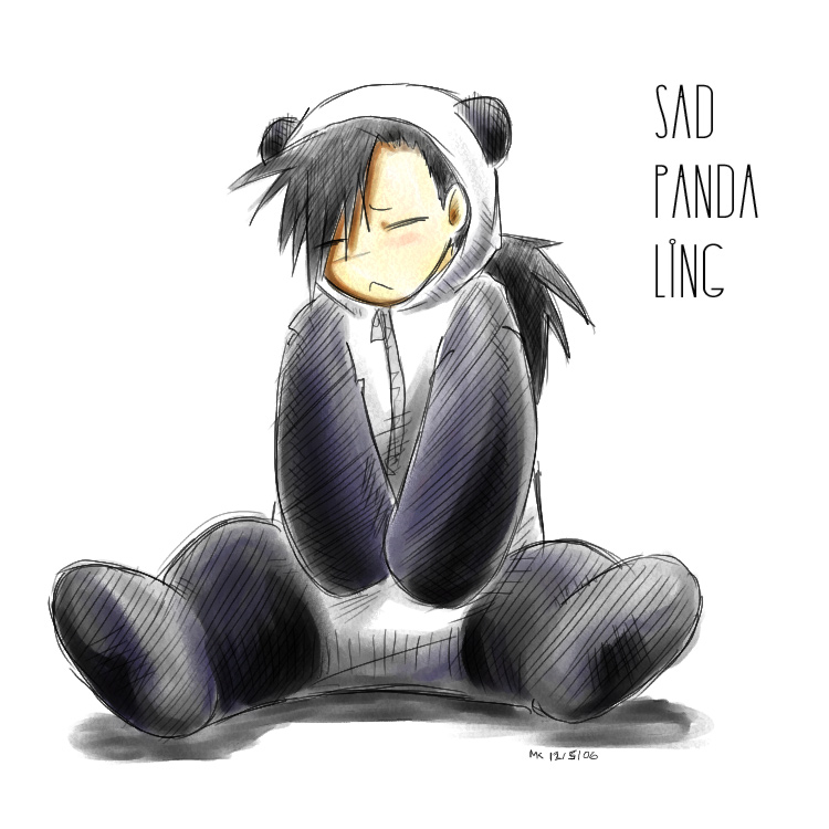 Sad Panda Ling by soggymuffinhead on DeviantArt