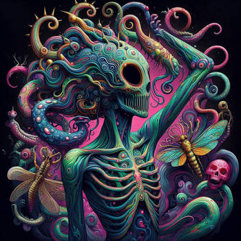 The Creature - Trippy Psychedelic Surreal