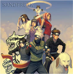 Naruto People by Sandfreak