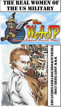 The WASP Barbara Towne Trading Card