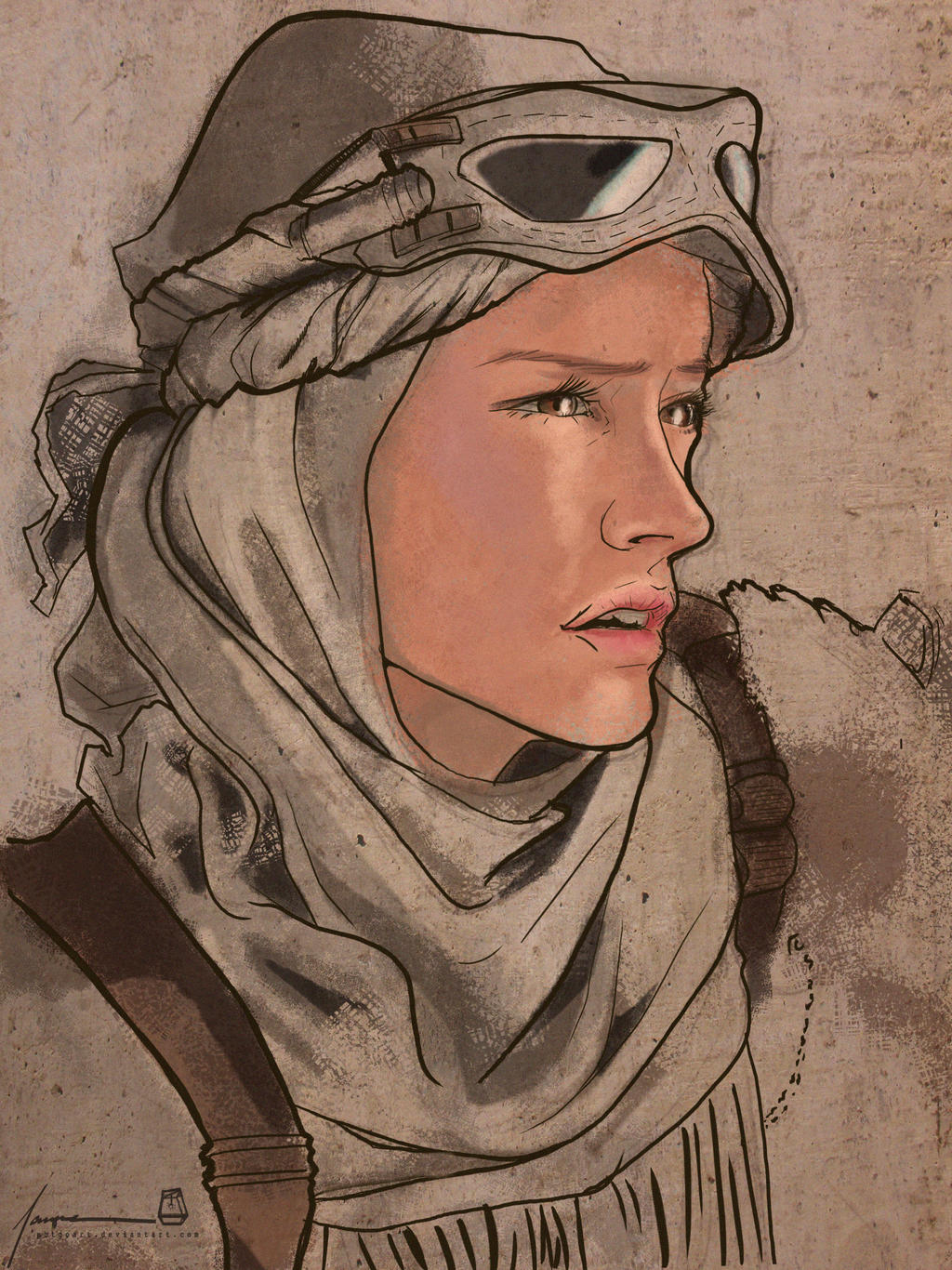 Star Wars: The Force Awakens Rey