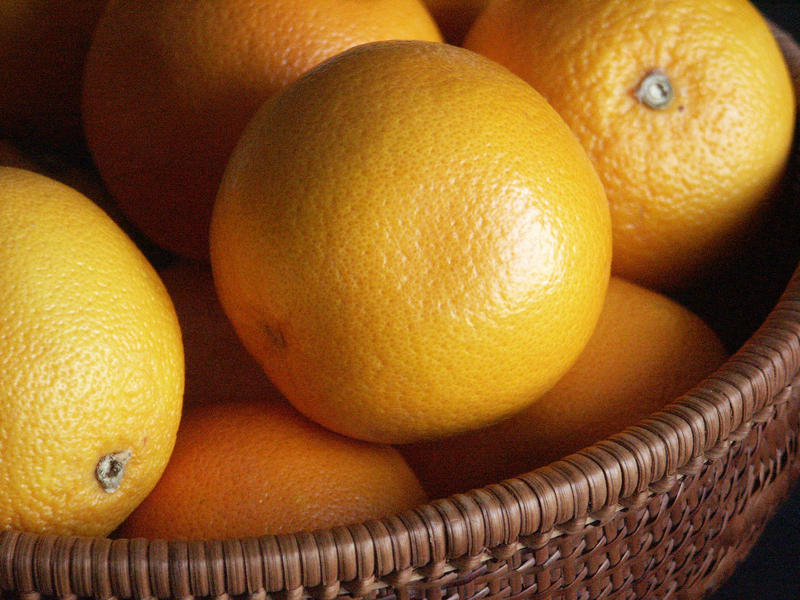 Basket of Oranges