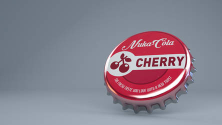 Nuka-Cola Cherry Cap Render
