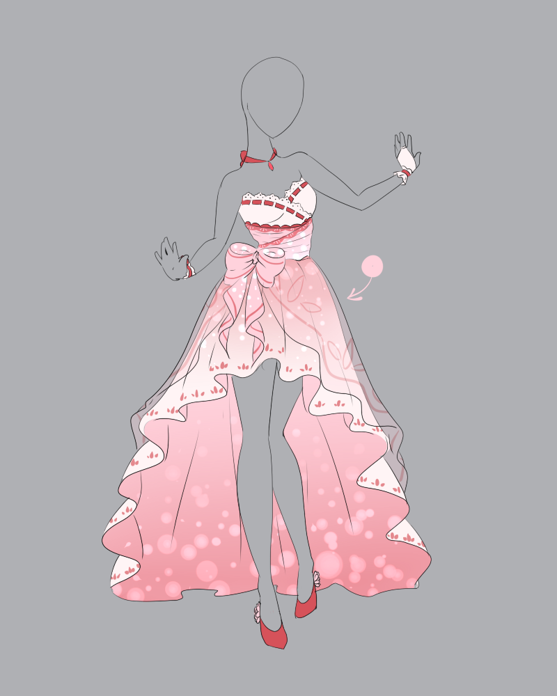 animated prom dress