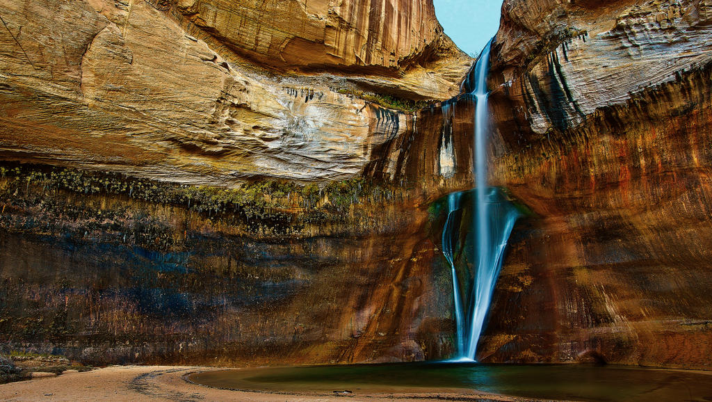 Lower Calf Creek Falls.