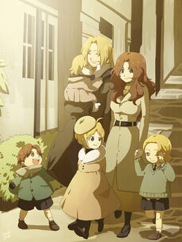 Commission - Elric's family