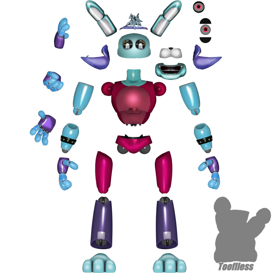 Toy Bonnie fnaf ar by earlrd on DeviantArt