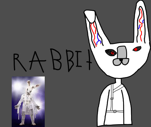 Masked Singer Rabbit Drawing Rabbit - TMS (The Masked Singer) by ThatPanicRoomMeme on DeviantArt
