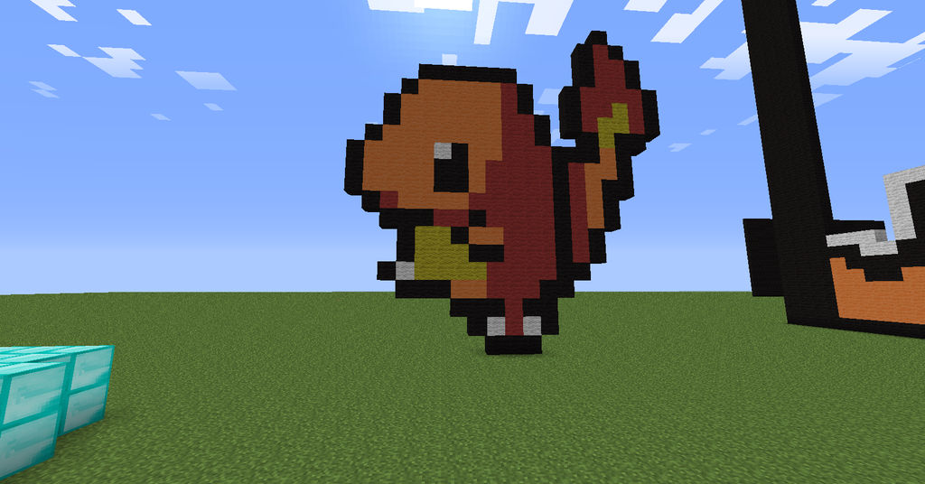 Minecraft Pokemon Pixel Art Charmander By Whitefang Darkforest On Deviantart Minecraft Pokemon Pixel Art Charmander By Whitefang Darkforest On Deviantart