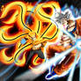 Baryon Mode Naruto vs MUI Goku