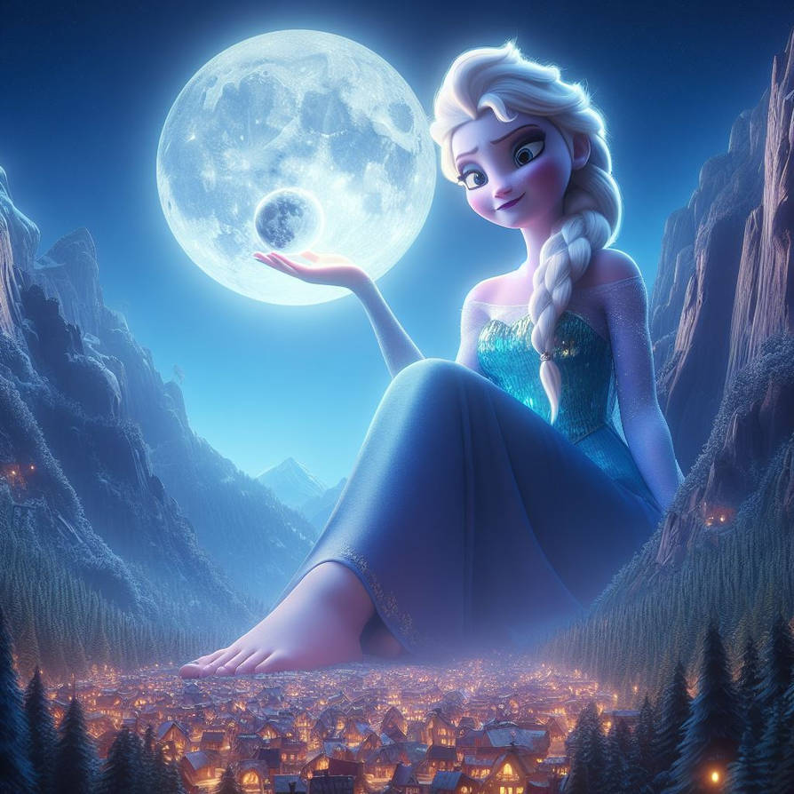 Giant Elsa 02 By SweetberryAi On DeviantArt giant-elsa-02-by-sweetberryai-on-deviantart