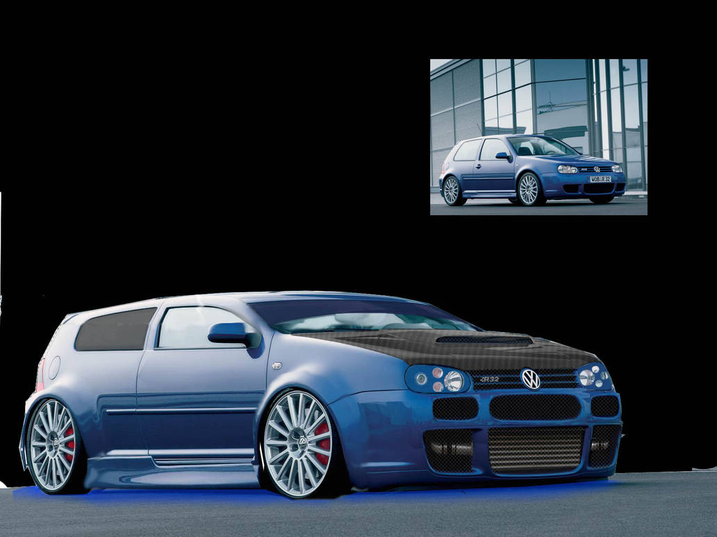 R32 Low Rider vw golf r32- lowrider by INKS2006 on DeviantArt