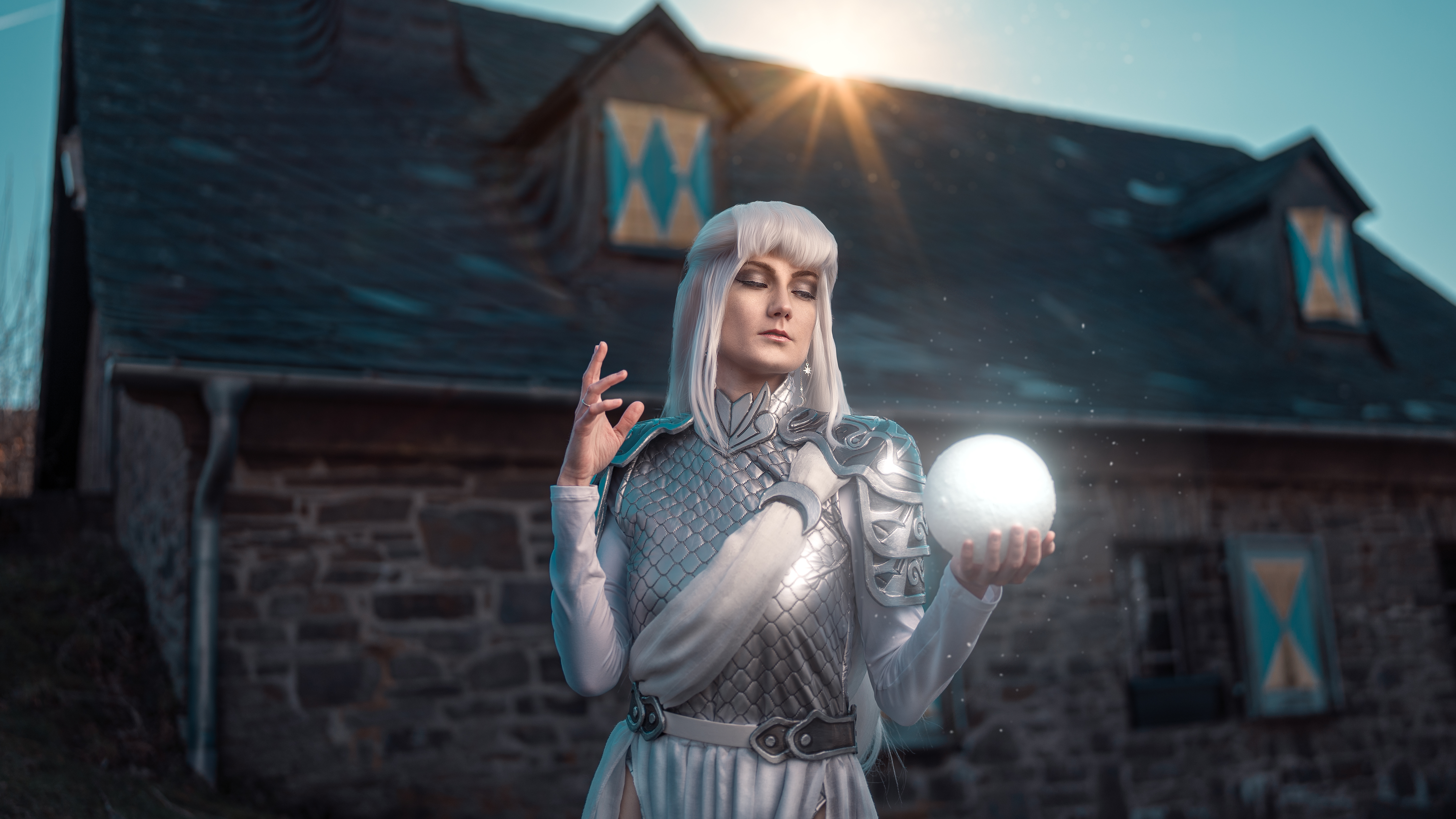 Selune Cosplay from Baldurs Gate 3