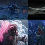 Godzilla and Gamera Vs. Gigan and Guiron