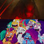 G5 Mane Six scared of the Distortus Rex