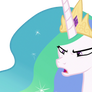 Celestia angry with