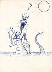 Dragon-postcard