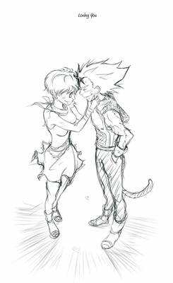 DBZ - Loving you - Sketch