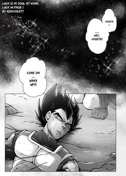 DBZ - Luck is in Soul at Home: Luck 14 Page 1